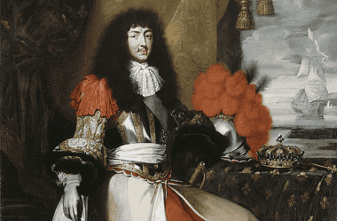 Image of a portrait of Louis XIV for a blog post covering interesting facts about Louis XIV.