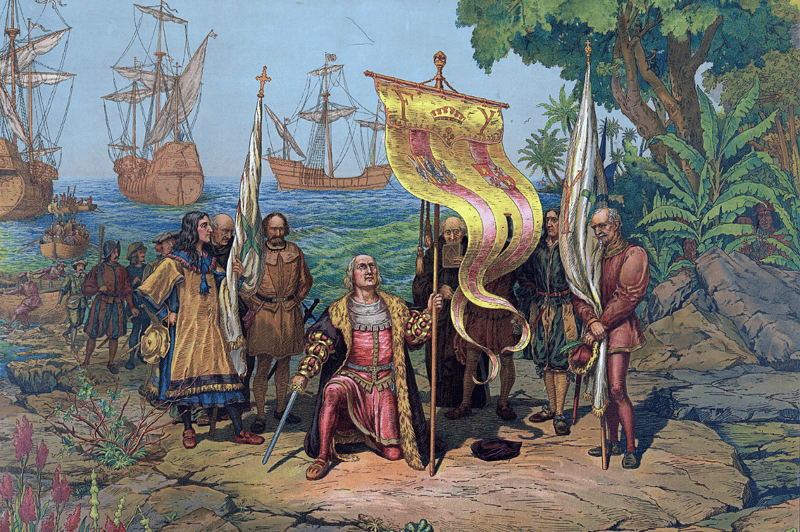 Image of Christopher Columbus during the age of exploration for a blog post covering significant historical events.