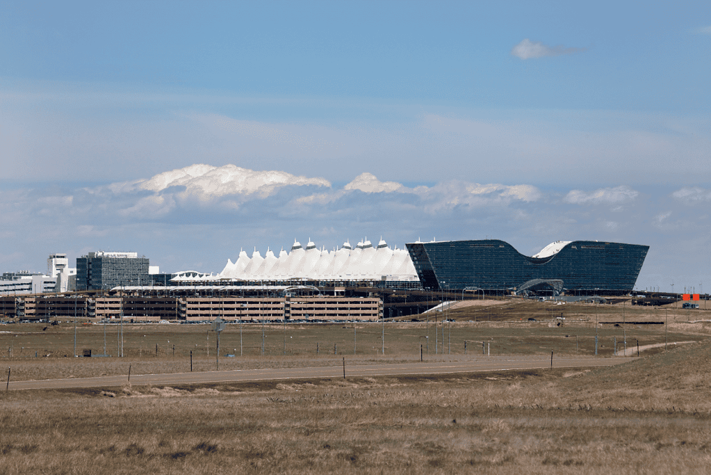 Image of the Denver International Airport in Denver, Colorado, U.S.