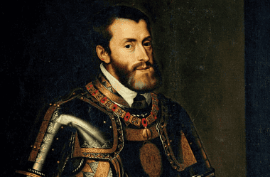 Image of Charles I of Spain for an article covering the list of Spanish monarchs throughout history.