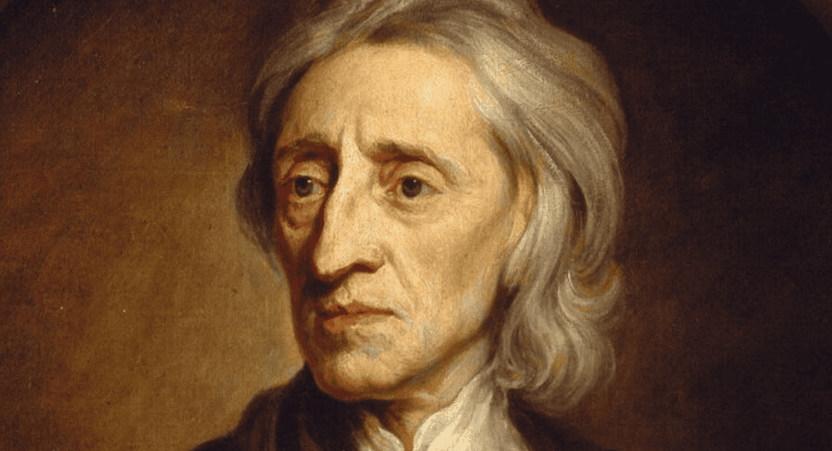 Image of a portrait of John Locke for a blog post covering 10 facts about John Locke.