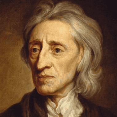 Image of a portrait of John Locke for a blog post covering 10 facts about John Locke.